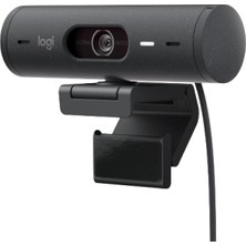 Brio 500 Full Hd Web Kamerası Otomatik Işık Düzeltme, Otomatik Çerçeveleme, Gösteri Modu, Çi