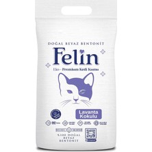 Lavanta Kokulu Topaklanan Ince Taneli Kedi Kumu 15 kg