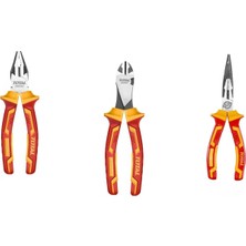 Set-8 (Izoleli Pense 200MM+İZOLELİ Yan Keski 180MM+İZOLELİ Karga Burun 200MM)