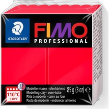 Fimo Professional Polimer Kil 85GR. Red