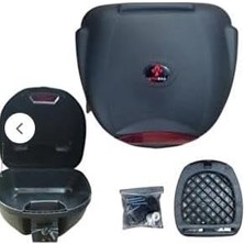 Bike Sky Motosiklet Arka Çanta/kurye Çantası 32 Lt Siyah