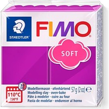 Fimo 8020-61 Fimo Soft Modelleme Kili 57 Gr. Mor Menekşe