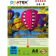 Papers Epson Yazıcılar Için Premium Double Sided (Çift Taraflı) Parlak A4 Fotoğraf Kağıdı 1