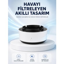 Laraheiser Hava Temizleyici Küllük ,duman Filtreli, Sessiz Çalışan, Şık Tasarım