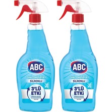 Cam Temizleyici Silikonlu 500 ml (2 Paketi)