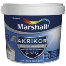 Akrikor Silikonlu + Akrilik Dış Cephe Boyası Beyaz 2.5 Lt