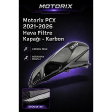 Pcx 2021-2026 Hava Filtre Kapağı - Karbon