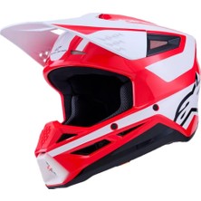 Sm3 Heath Off-Road Kaskı Kırmızı Siyah