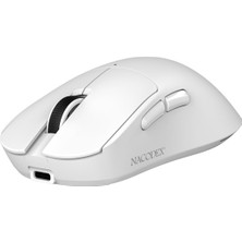 Ajazz Kablosuz Oyuncu Mouse PAW3311 Sensör 24000 Dpı Bluetooth 5.0 2.4ghz USB Kablolu Rgb Aydınlat