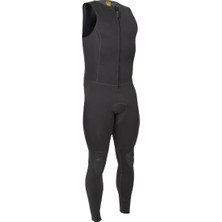 Erkek Neopren Wetsuit, Kano/sup, 2 Mm, Longjohn, Siyah