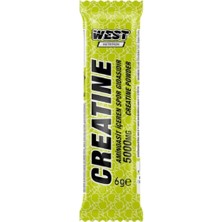 Kreatin Monohidrat Tek Kullanımlık Saşe 6 Gram Yeşil Elma