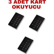 SR-208 Em Kartlı ve Şifreli Geçiş Sistemi Rfıd Proximity Kart Okuyucu 125 Khz 2000 Kullanıcı