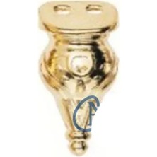 Eco Port Fa Aksesuar Minare Ahşap, Sunta Sandık Ayağı, Kutu Ayak 3 cm - Sarı
