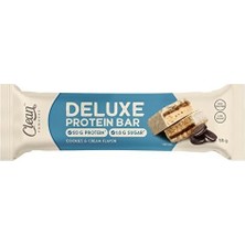 Deluxe Protein Bar 55 gr 1 Adet - Beyaz Çikolata Kurabiye