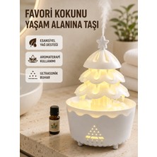 250 ml Şans Ağacı Hava Nemlendirici Çok Renkli Işıklı Aroma Cihazı - Lisinya