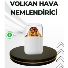 USB Şarjlı Volkanik Tasarımlı Buhar Makinesi - Lisinya