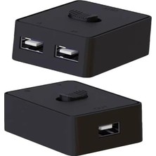 4559 2 Port USB 2.0 To Kvm Switch Çoklu Pc Kasa Çoklayıcı Hub Anahtar