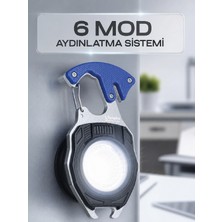Çok Fonksiyonlu Acil Durum El Feneri Elektronik Çakmak Tornavida ve Düdük Özellikli - Lisinya