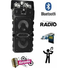 Azrlya Bluetooth Hoparlör Yüksek Ses Kaliteli Büyük Boy Çift Çıkışlı Ses Bombası