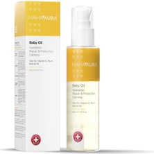 Baby Oil, Yenidoğan ve Hassas Ciltler Için Besleyici ve Nemlendirici Bebek Yağı, 150 ml