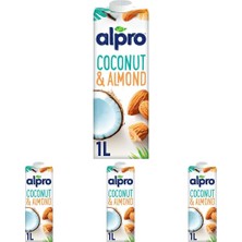 Hindistan Cevizi & Badem Içecek 1000 ml (4 Paketi)