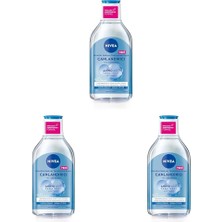 5in1 Canlandırıcı Micellar Makyaj Temizleme Suyu Normal Ciltler, 400 Ml, Yüz Temizleyici (3 Pake