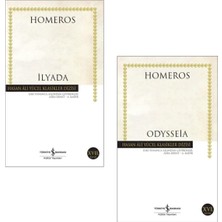 Türkiye İş Bankası Kültür Yayınları Homeros - 2\'li Dev Eser Ilyada ve Odysseia (Hasan Ali Yücel Klasikleri)