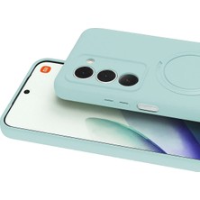 Ankaverse®   Redmi 15 4g Regal Magsafe Standlı Kapak - Su Yeşili
