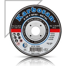 Karbosan 910050 Nk Metal Kesme Diski 230X3.0X22.23MM