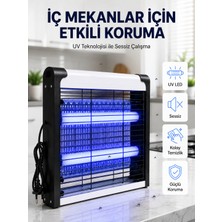 30 M² Etki Alanlı Mavi Işıklı Sinek Öldürücü Cihaz - Lisinya