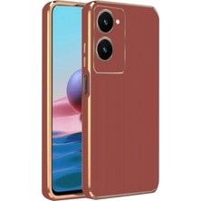 Ankaverse®  Vivo Y18 Kılıf Volet Silikon - Kırmızı