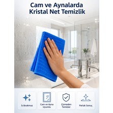 Mikrofiber Temizlik Bezi Iz ve Leke Bırakmayan Çok Amaçlı Ev Temizlik Bezi 40X40 - Lisinya