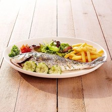 Luminarc Temperli Cam Oval Beyaz  Servis Tabağı 33CM