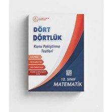 Meb 12. Sınıf Matematik Dört Dörtlük Konu Pekiştirme Testleri – Her Konudan 4 Test Video Çözümlü Yks Ayt Matematik Soru Bankası