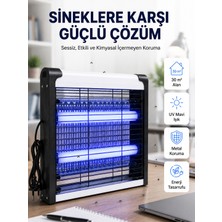 Kimyasal Içermeyen Uv Işıklı Elektrikli Sinek ve Böcek Öldürücü - Lisinya