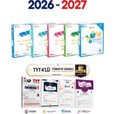 ÜçDörtBeş Yayınları Tyt Matematik Fizik Kimya Biyoloji Geometri Soru Bankası Set | Türkiye Geneli Deneme Paketi Hediyeli