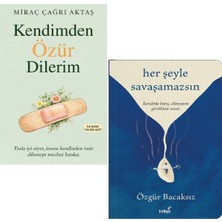 İndigo Kitap Indigo Kitap Kendimden Özür Dilerim Miraç Çağrı Aktaş / Her Şeyle Savaşamazsın Özgür Bacaksız 2 Kitap Set