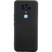 Ankaverse®  Tecno Camon 16 Kılıf Nano Içi Kadife Silikon - Siyah