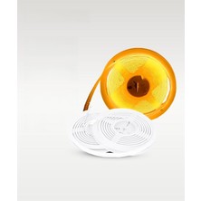 Ac Aydınlatma 12V Cob Şerit LED Amber Işık - Metrede 360 LED - 5 Metre