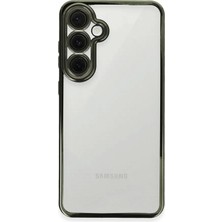 Ankaverse®  Samsung Galaxy S24 Fe Kılıf  Lensli Silikon - Yeşil