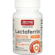 Jarrow Formulas Laktoferrin, Dondurularak Kurutulmuş, 250 Mg, 30 Kapsül