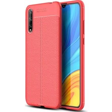 Ankaverse®  Huawei P Smart S Kılıf Auto Focus Kapak - Kırmızı