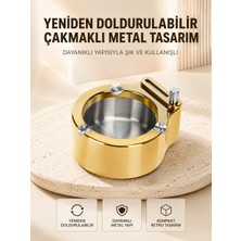 Grandor Duman ve Koku Giderici Hava Temizleyici Küllük  2 Katmanlı Filtreli