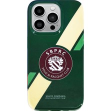 Covpor Santa Barbara Polo Racquet Club iPhone 14 Pro Kılıf Golf Spor Alden Desenli Kapak