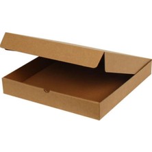 Empressco 40X40X5CM Kutu - Pizza Kutusu - 3 Desi Kutu - Kraft - 5 Adet