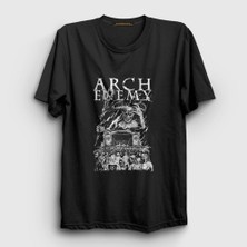 Presmono Unisex Siyah Devil Arch Enemy T-Shirt