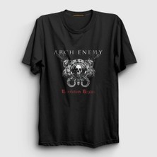 Presmono Unisex Siyah Revolution Arch Enemy T-Shirt