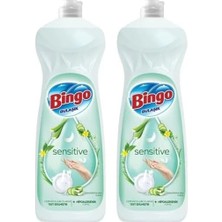 1001 Elde Bulaşık Deterjanı Sensitive 650 ml 2li Paket