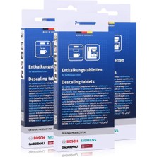 1001 Entkalkungstabletten 3 Adet. 2 In 1 Calc + Protect Bosch Siemens Neff Gaggenau (4 " Lü Paket)