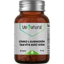 1001 Çinko L-Karnosin 60 Kapsül, 67 Mg